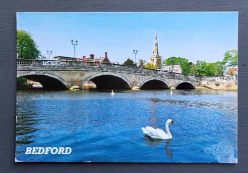 Vintage postcard used town - vintage,