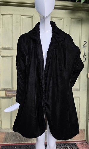 Flapper 1920 black panne - black,