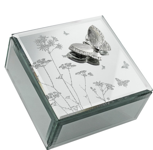 Trinket box juliana glass - by,