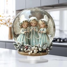 Praying Angels Ornament Sculpture Decorative Statue for Home Corridor Hotel