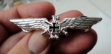 German Military Army Eagle repro pin badge Iron Cross Twin Pin