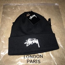 Black & Brown stussy beanie