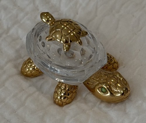 Swarovski crystal turtle - crystal,