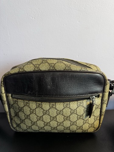 Gucci canvas leather - gucci, gg