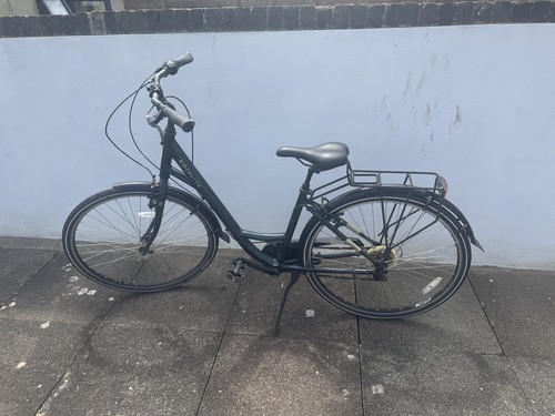 Green ridgeback city cycle