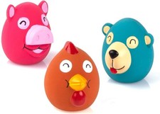Dog Toy Latex Squeak Animals