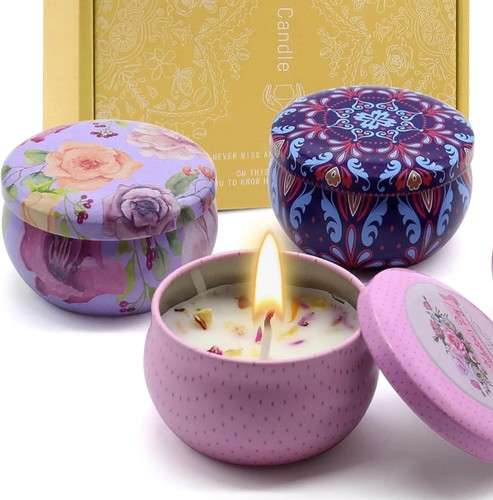 Scented candles gift - candles, set