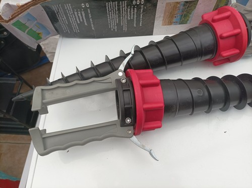 Garden soil auger drill - soil,