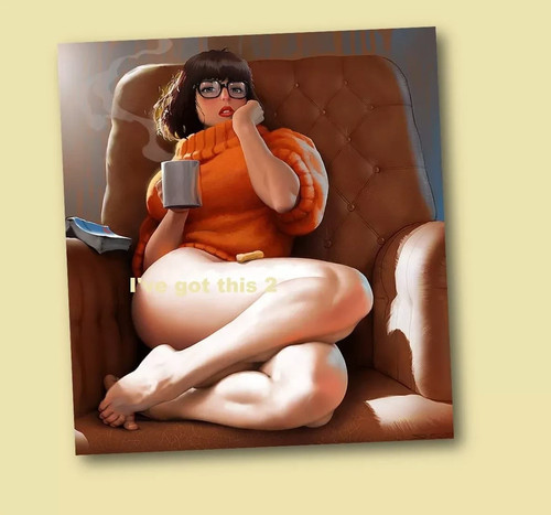 Fridge magnet velma - dinkley,
