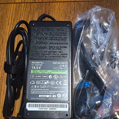 Sony vgp ac19v13 standard - sony, ac/standard
