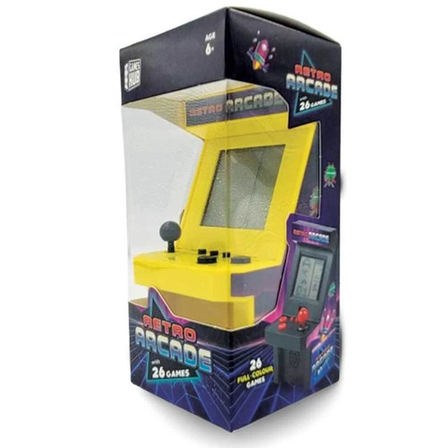 Mini retro arcade machine with - retro,