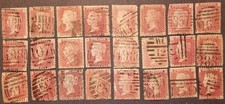 SG43 QV 1d Penny Red X 24 -