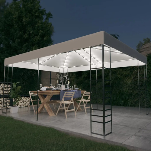 Gazebo 4x3x2 white - gazebo,