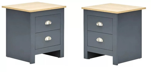 Lancaster pair drawer - of, bed