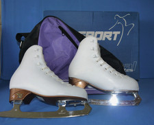 Risport Venus Ice Figure Skates - Marked Size 230 ( UK 2 / EU 34.5 )