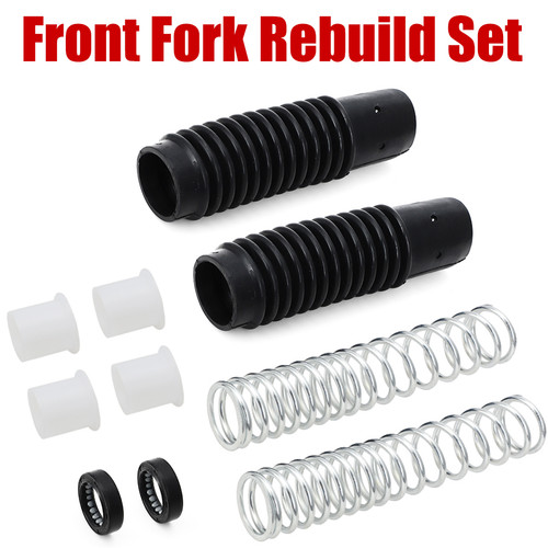 Front fork boots rebuild kit - front,