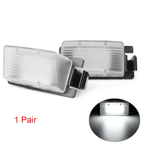 Pair led license plate light - license,