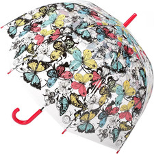 Butterfly Clear Umbrella Women