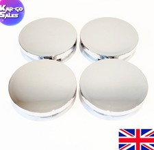 4x 56MM Silver Shiny Car wheel