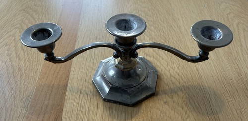 Vintage french pewter arm - french,