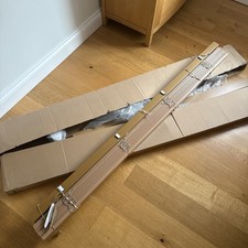 Faux Wood Light Bown  Venetian Blind Window Blinds 145cm length 100cm drop 