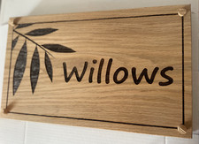 SOLID OAK BLOCK CUSTOM