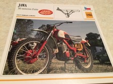 Motorcycle Card JAWA 360