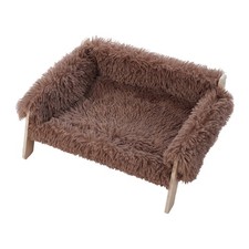 Elevated Pet Bed Sofa Wooden