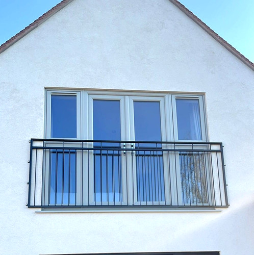 Powder coated juliet - coated, balcony