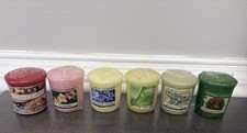 6 pc Lot Of Yankee Candle