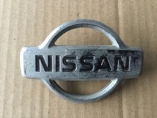 NISSAN Logo - Car Badge - with lugs