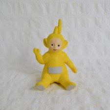 The Teletubbies La La Figure Play Toy Small 7cm Cake Topper Seated Waving