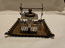 Unique 1900s Antique Inkwell