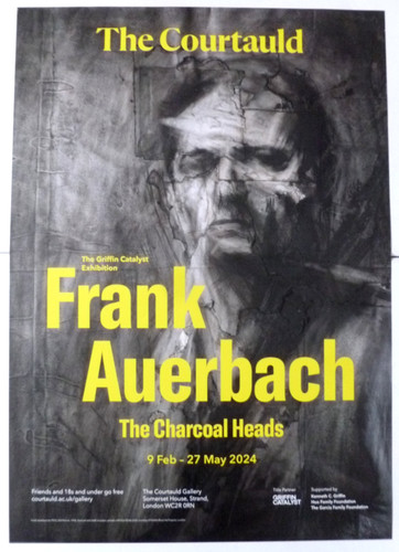 Frank auerbach the charcoal - auerbach,