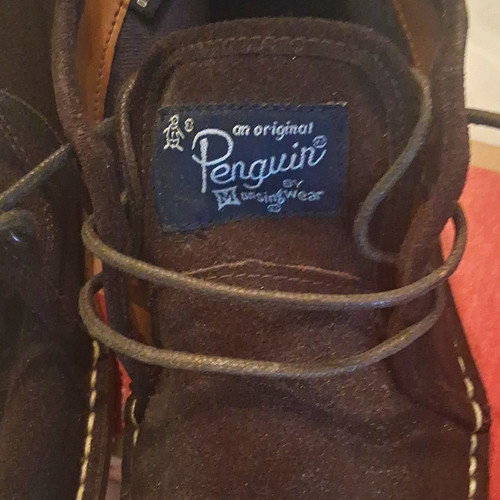 Original penguin brown suede - original,