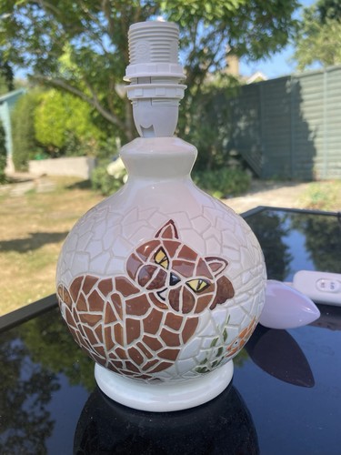 Vtg hand painted - painted, ceramic