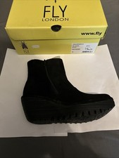 Fly London Yulu Wedge Boots
