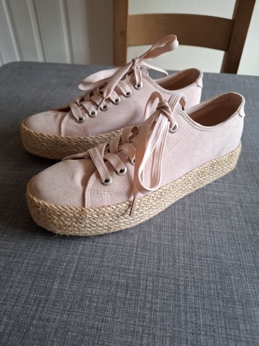 Matalan peach espadrille - peach,