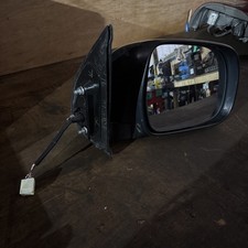 2005-2011 Toyota Hilux Left Hand Passenger Wing Mirror Chrome Black