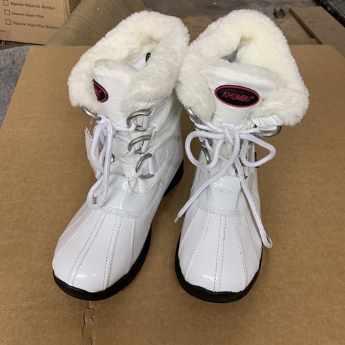 Knombu white snow - knombu, boots