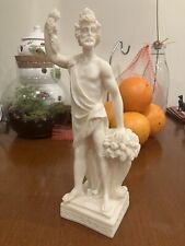 Dionysus Greek God Statue Bacchus Wine and Revelry Sculpture Mythology Art 25cm