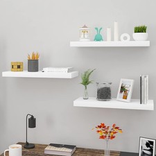 Set of 3 Floating Wall Shelves