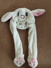 Easter Bunny Rabbit with ears moving jumping pop