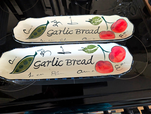 Large ceramic garlic bread - ceramic,
