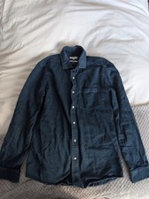 Reiss Men's Navy Blue Long