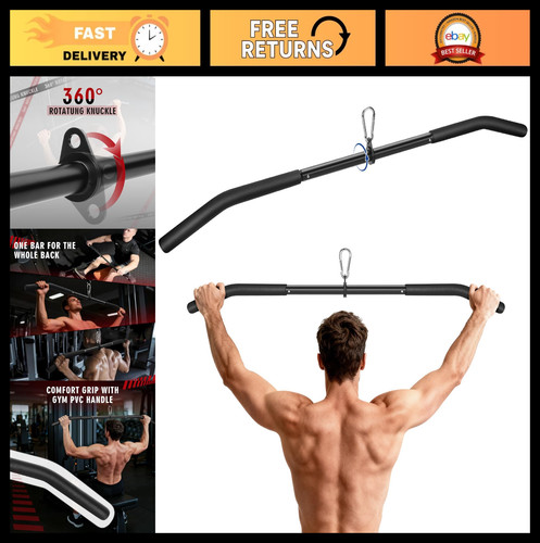 Lat pulldown bar with - lat,