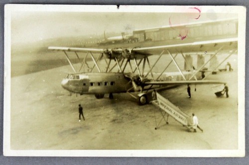 Imperial airways handley page - handley,