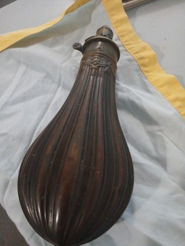 Powder flask jw hawksley - -,