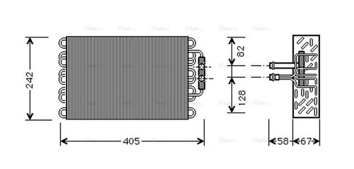 Ava aircon evaporator msv008 - evaporator,