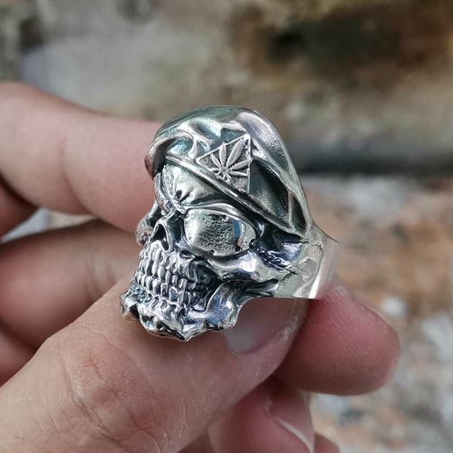 Pirate skull 925 sterling - skull,